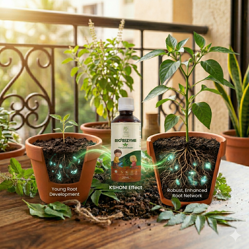 Enhances Root & Shoot Growth